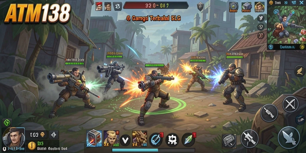 Tangkapan layar dari gameplay seru di ATM138.