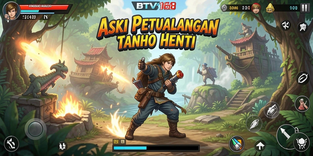 Tampilan gameplay seru dari BTV168 yang penuh aksi.