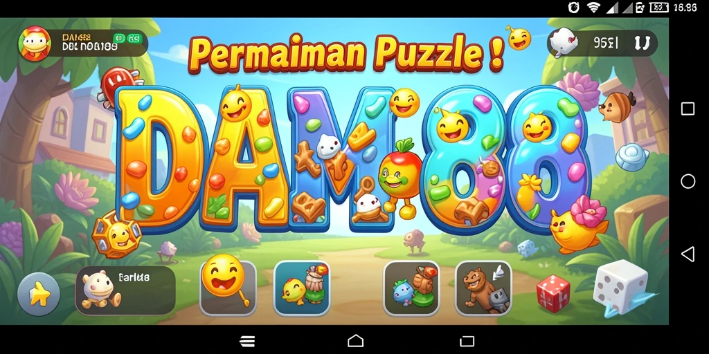 Screenshot utama menampilkan gameplay Puzzle yang menarik dan menantang.