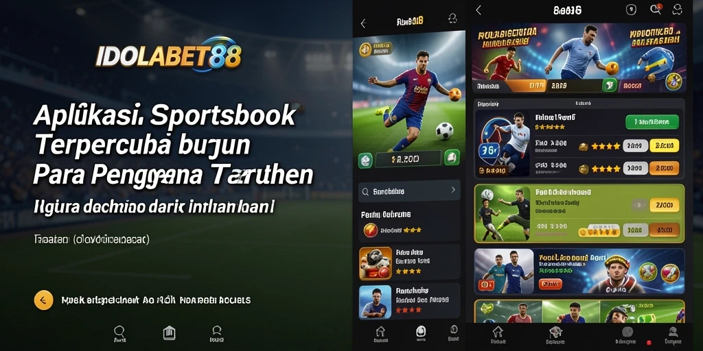 Tampilan gameplay menarik IDOLABET88 dalam aplikasi Sportsbook.