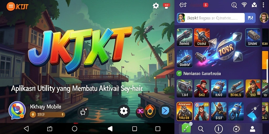 Tampilan utama JKTJKT menampilkan fitur pengingat yang intuitif.