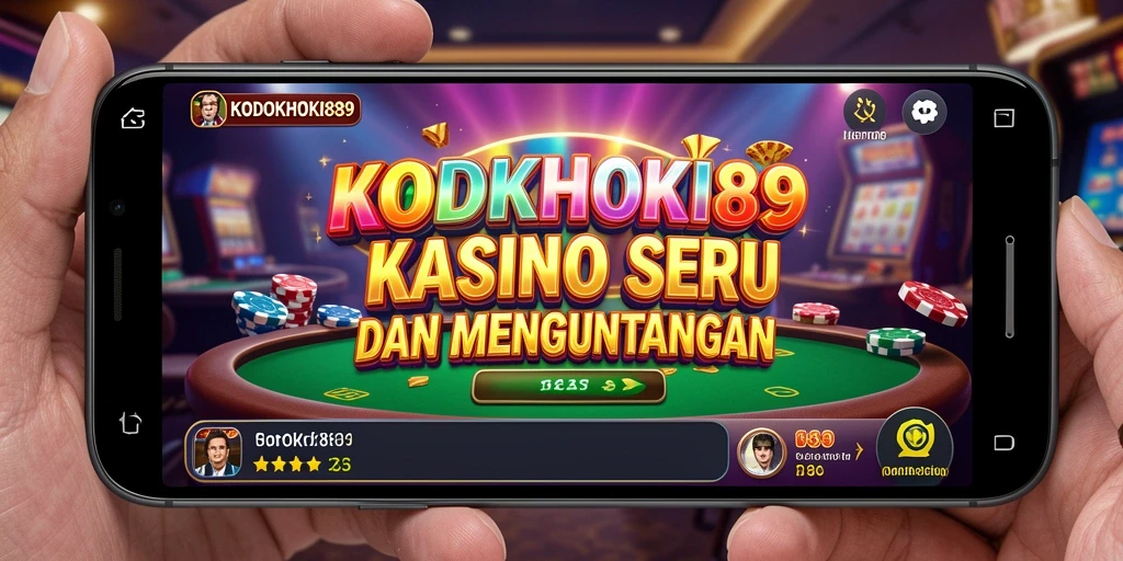 Tampilan gameplay KODOKHOKI889 yang mendebarkan di aplikasi Kasino.