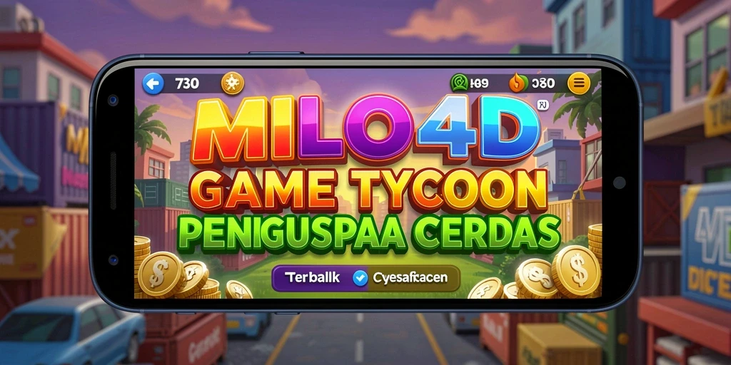 Tampilan screenshot yang menunjukkan gameplay Tycoon di MILO4D.