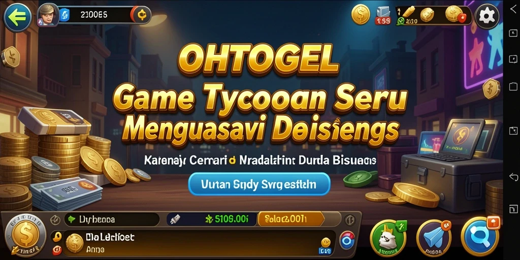 Screenshot menunjukkan gameplay seru OHTOGEL yang penuh strategi Tycoon.