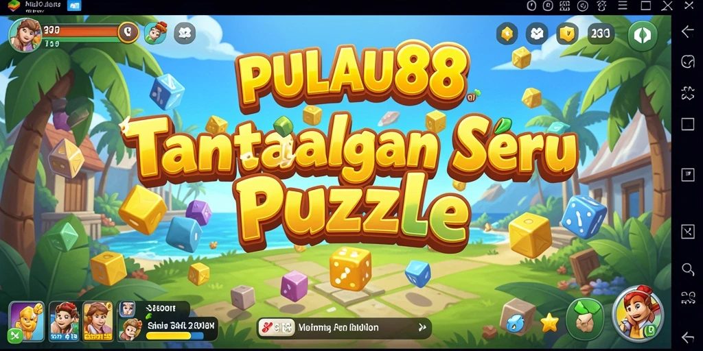 Tampilan menarik dari gameplay PULAU88 yang menantang teka-teki.