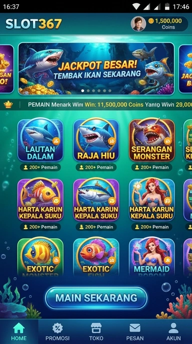 Screenshot dari proses unduh aplikasi di slot367 yang cepat dan efisien.